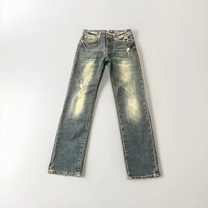 7 For All Mankind Boys Faded Black Jeans